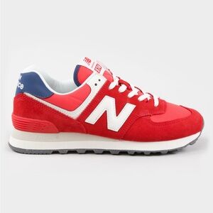 New Balance  Red and Blue Sneakers
